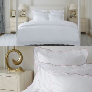 NWT Hill House Home "Waverly" king Top Sheet in Dusty Pink